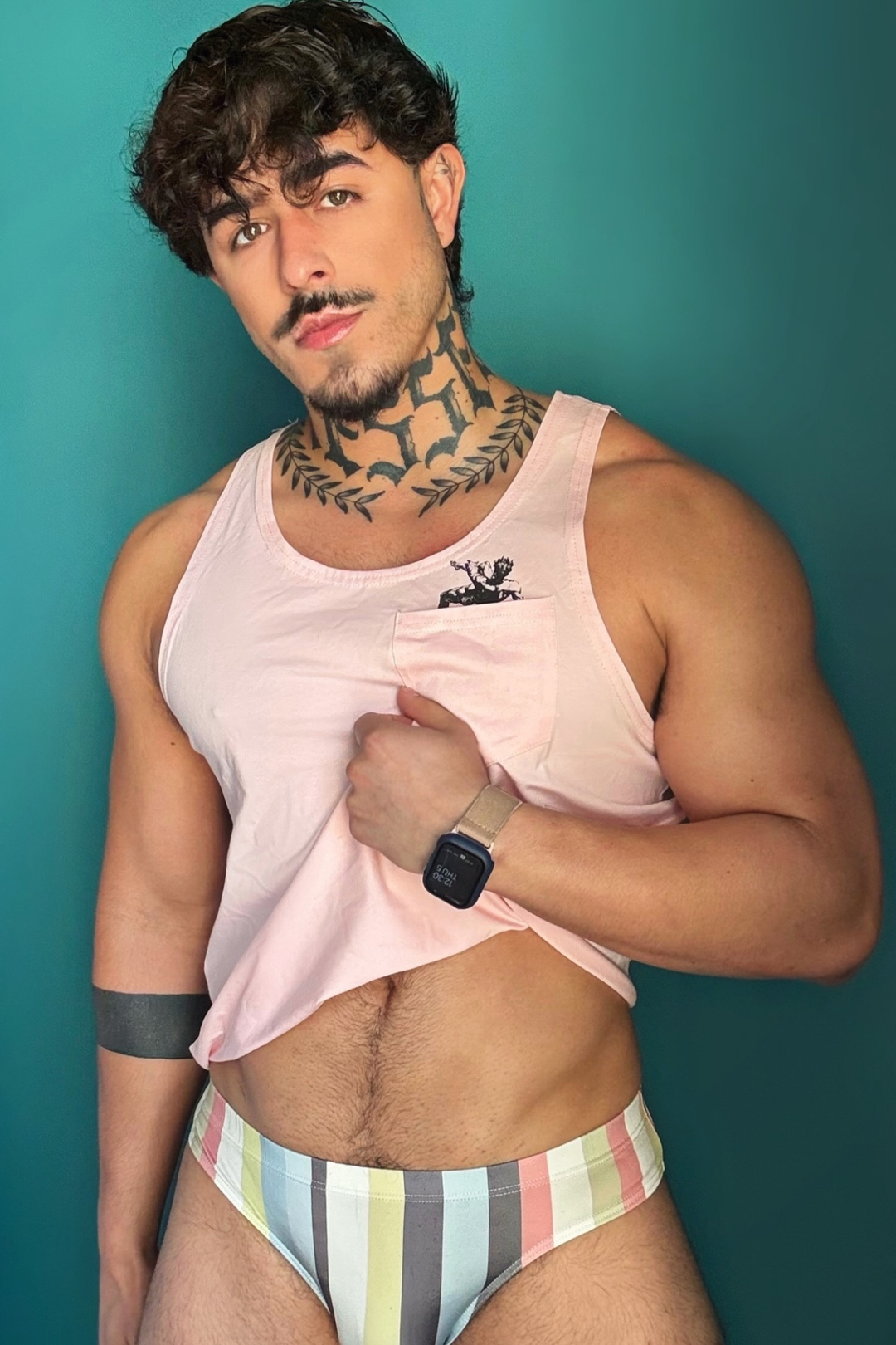 JJ Pocket Tank Top - Falling Angel