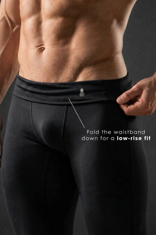 Bubble Butt Scrunch Leggings - All Black