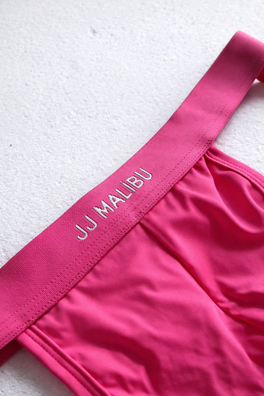 Host-or-Travel Adjustable Jock Thong - Hot Pink