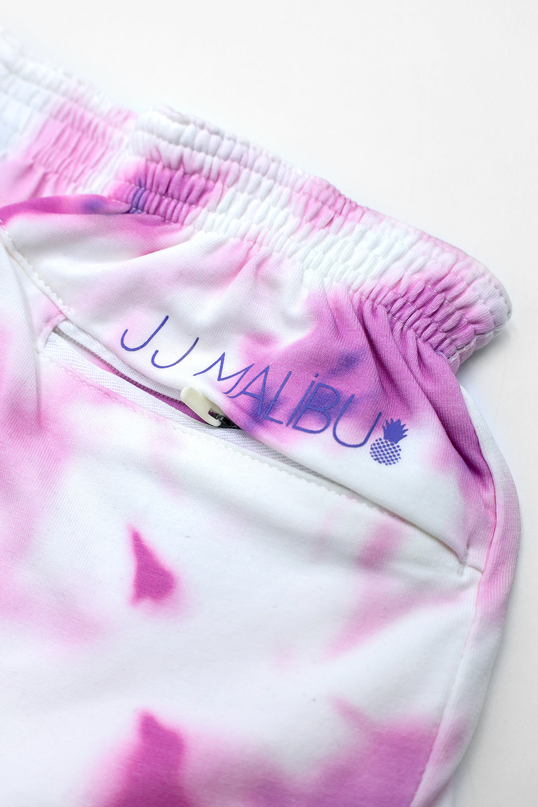 Stretch-It 2" Short Shorts - Pink Tie-Dye