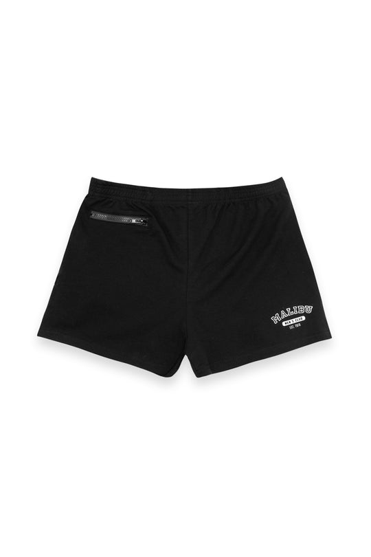 Peek-A-Boo Varsity 2" Short Shorts  -  Midnight