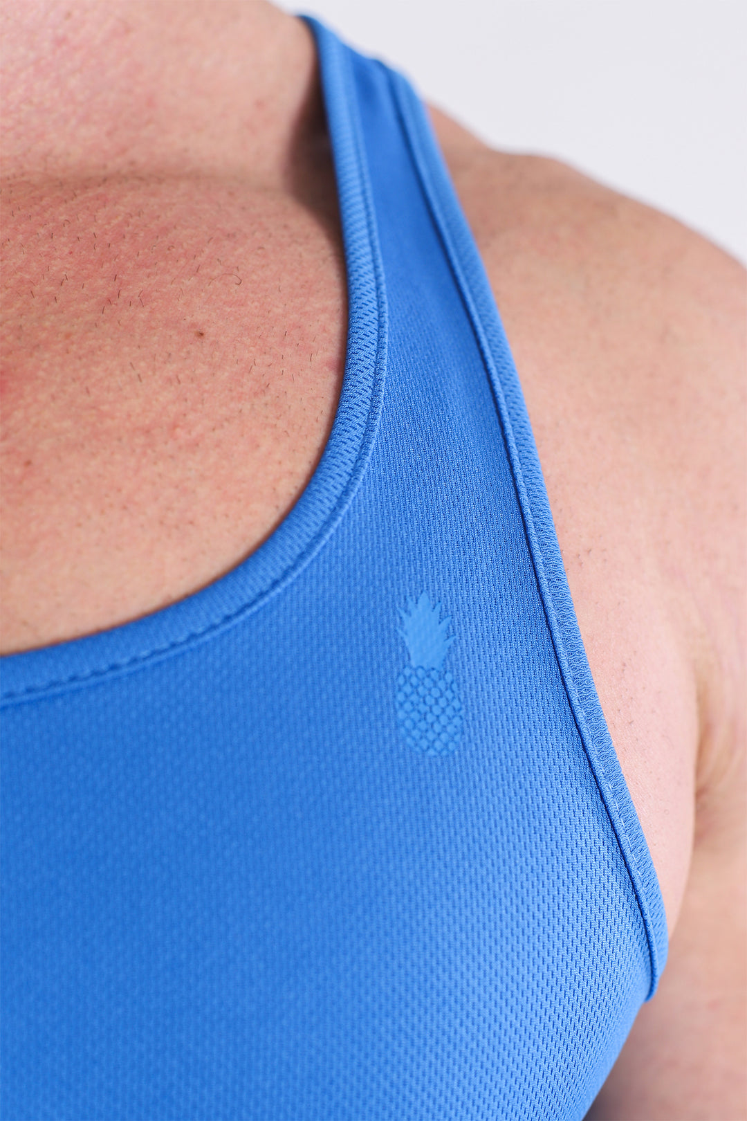 JJ Dry-Cool Crop Tank Top - Royal Blue